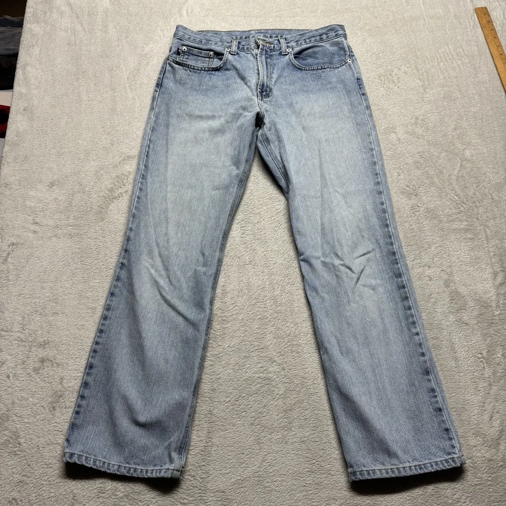 Vintage‎ Polo Jeans Co Ralph Lauren Womens 8x29 Weekender Light Wash Denim Jeans